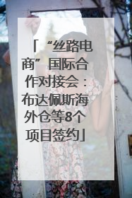 “丝路电商”国际合作对接会：布达佩斯海外仓等8个项目签约