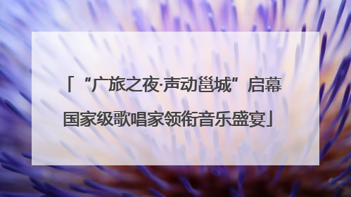 “广旅之夜·声动邕城”启幕 国家级歌唱家领衔音乐盛宴