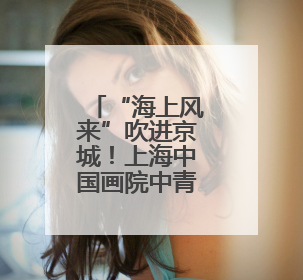 “海上风来”吹进京城！上海中国画院中青年画家作品展开幕