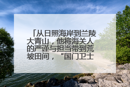 从日照海岸到兰陵大青山，他将海关人的严谨与担当带到荒坡田间，“国门卫士”刘磊——让艾草长成“生钱草”