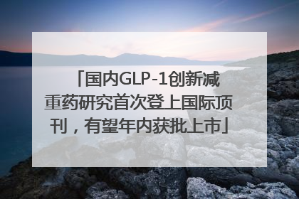 国内GLP-1创新减重药研究首次登上国际顶刊，有望年内获批上市
