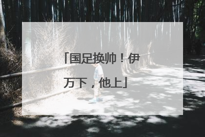 国足换帅！伊万下，他上