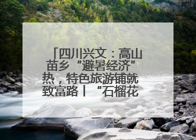 四川兴文：高山苗乡“避暑经济”热，特色旅游铺就致富路丨“石榴花开”四川行⑧