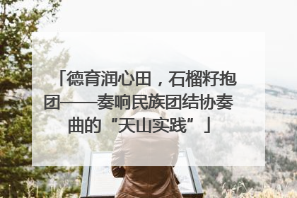 德育润心田，石榴籽抱团——奏响民族团结协奏曲的“天山实践”