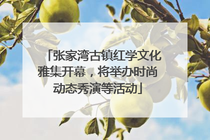 张家湾古镇红学文化雅集开幕，将举办时尚动态秀演等活动