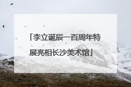 李立诞辰一百周年特展亮相长沙美术馆