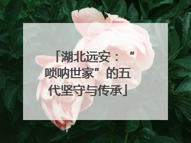 湖北远安：“唢呐世家”的五代坚守与传承