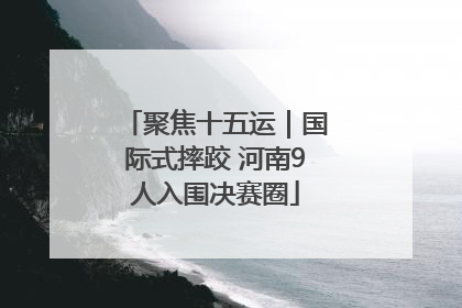 聚焦十五运｜国际式摔跤 河南9人入围决赛圈