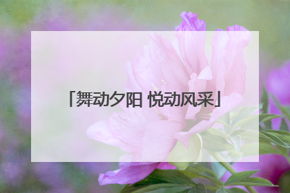 舞动夕阳 悦动风采