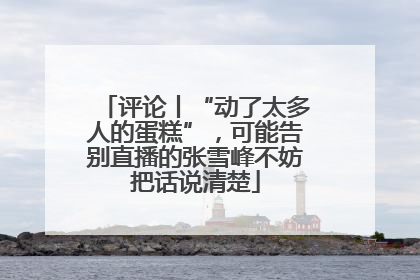 评论丨“动了太多人的蛋糕”，可能告别直播的张雪峰不妨把话说清楚