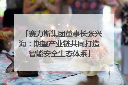 赛力斯集团董事长张兴海：期望产业链共同打造智能安全生态体系