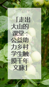走出大山的课堂：公益助力乡村学生触摸千年文脉