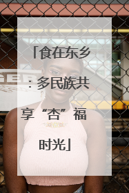 食在东乡：多民族共享“杏”福时光