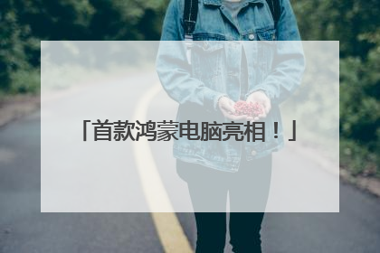 首款鸿蒙电脑亮相！