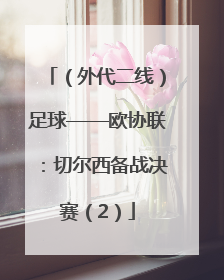 （外代二线）足球——欧协联：切尔西备战决赛（2）
